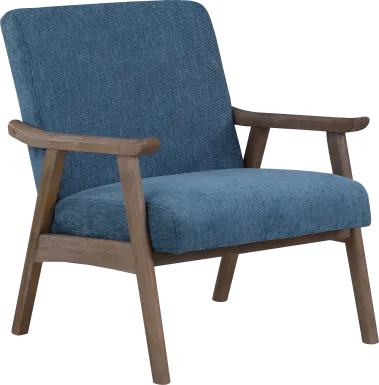 Sarapan II Navy Accent Chair