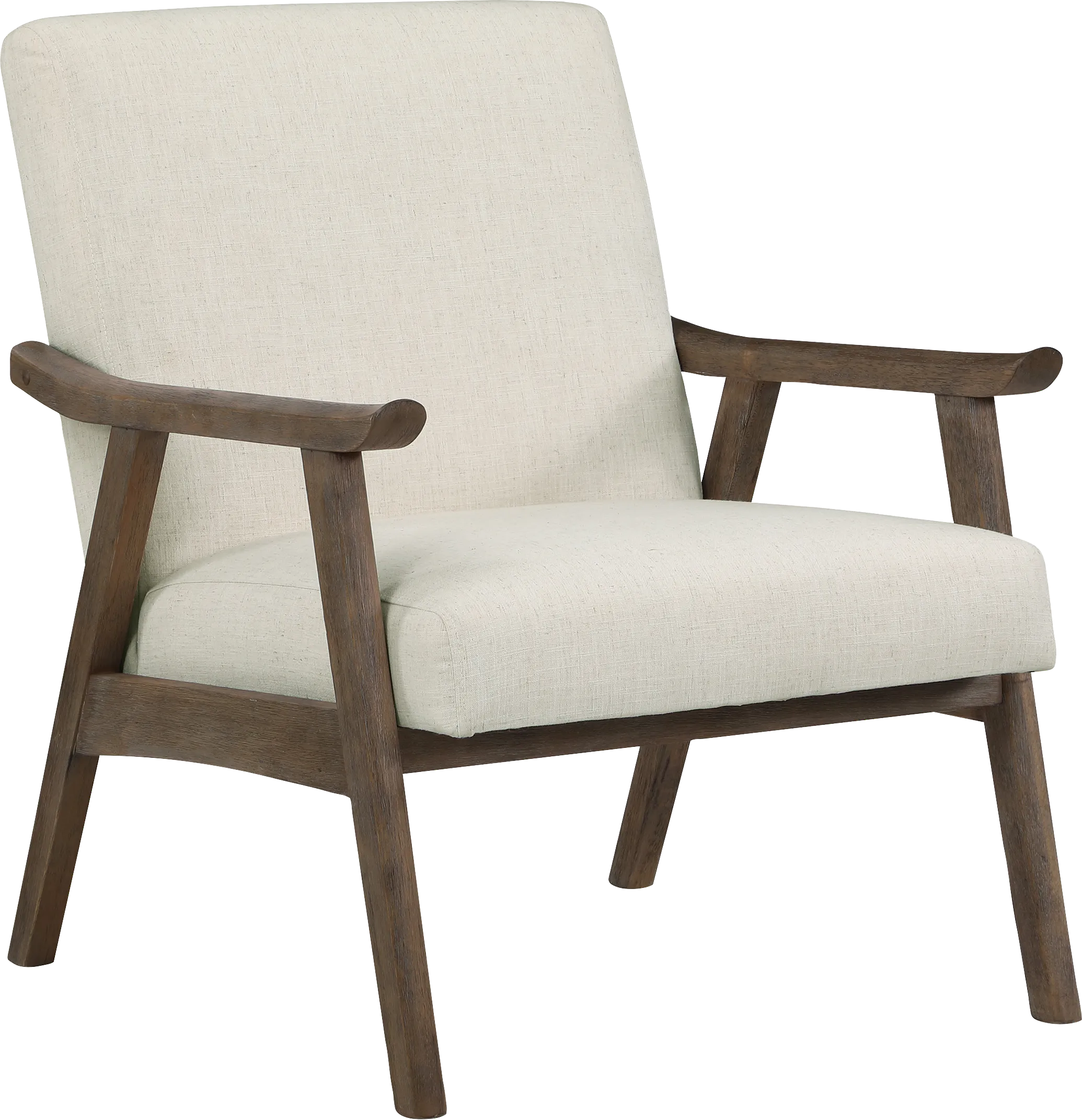 Sarapan II Cream Accent Chair - Thumbnail - Image 1