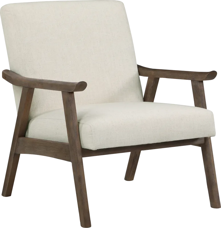 Sarapan II Cream Accent Chair