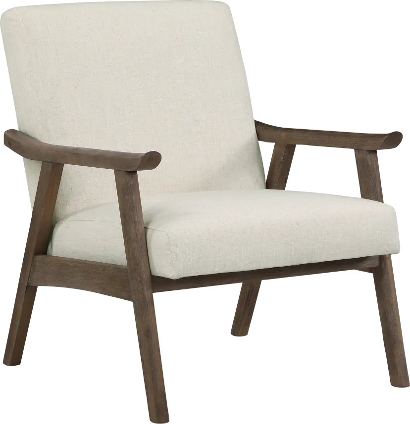 Sarapan II Cream Accent Chair