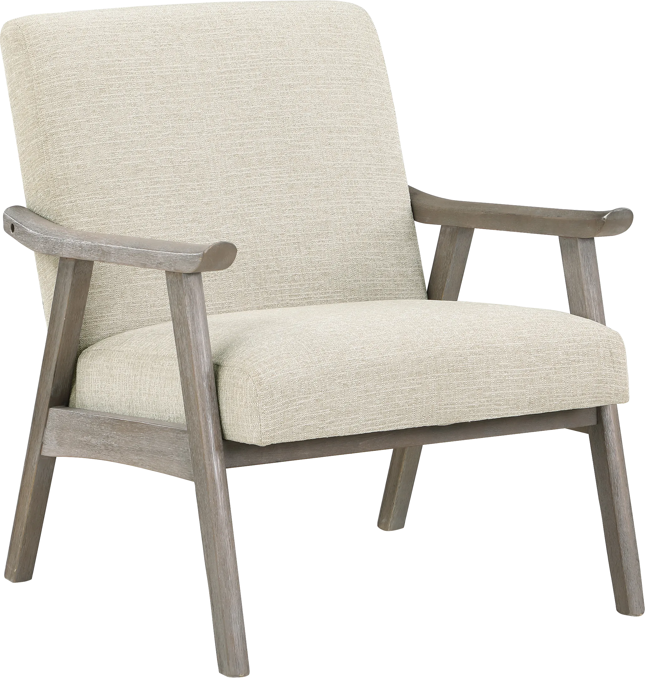 Sarapan III Beige Accent Chair - Thumbnail - Image 1