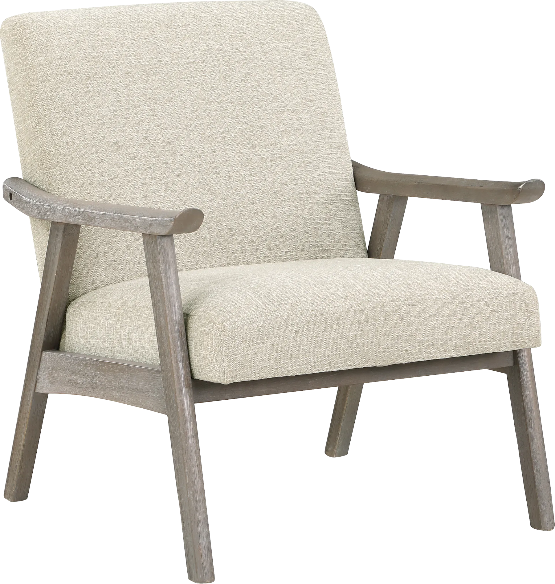 Sarapan III Beige Accent Chair - Image 1