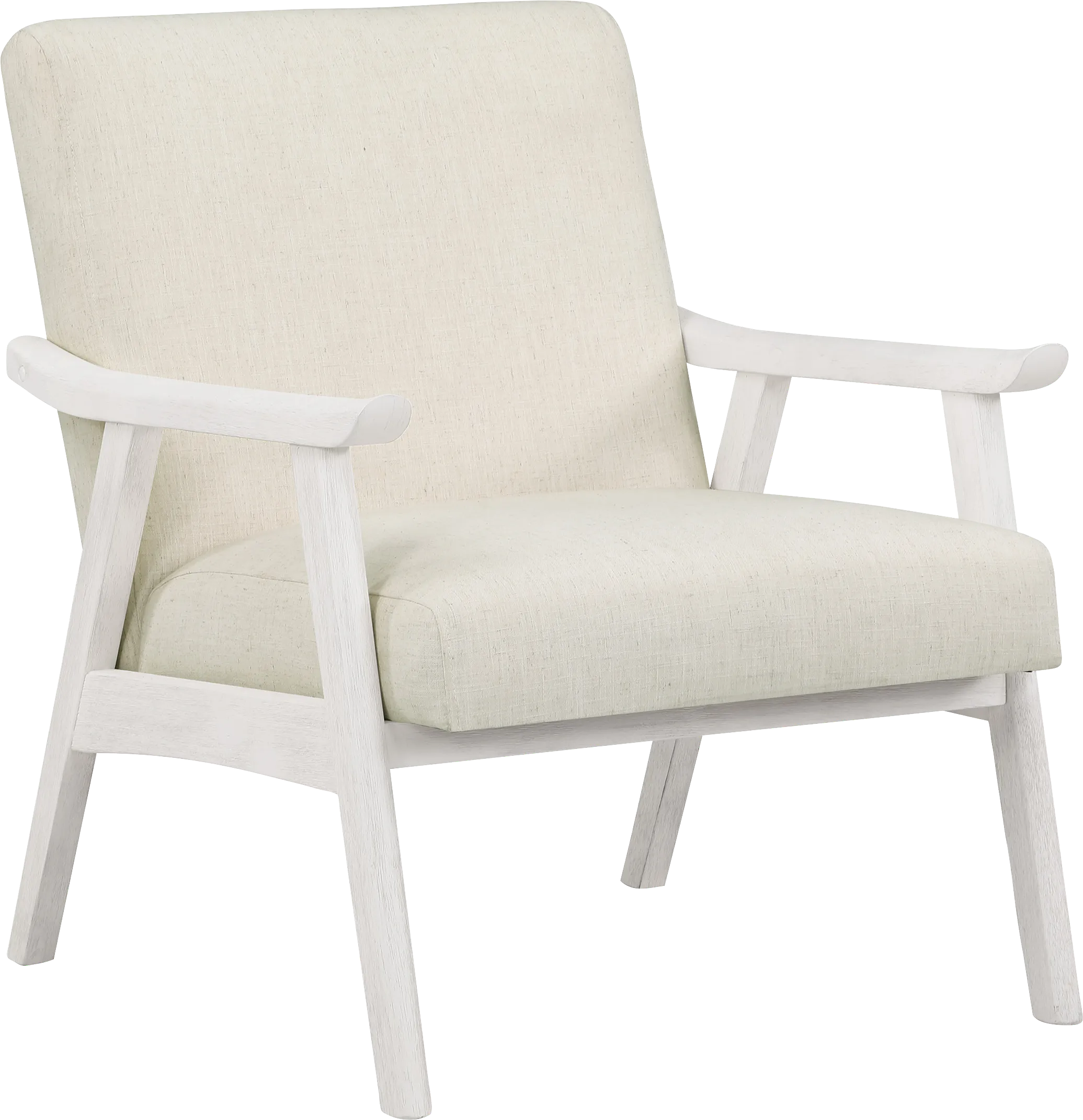 Sarapan IV Cream Accent Chair - Thumbnail - Image 1