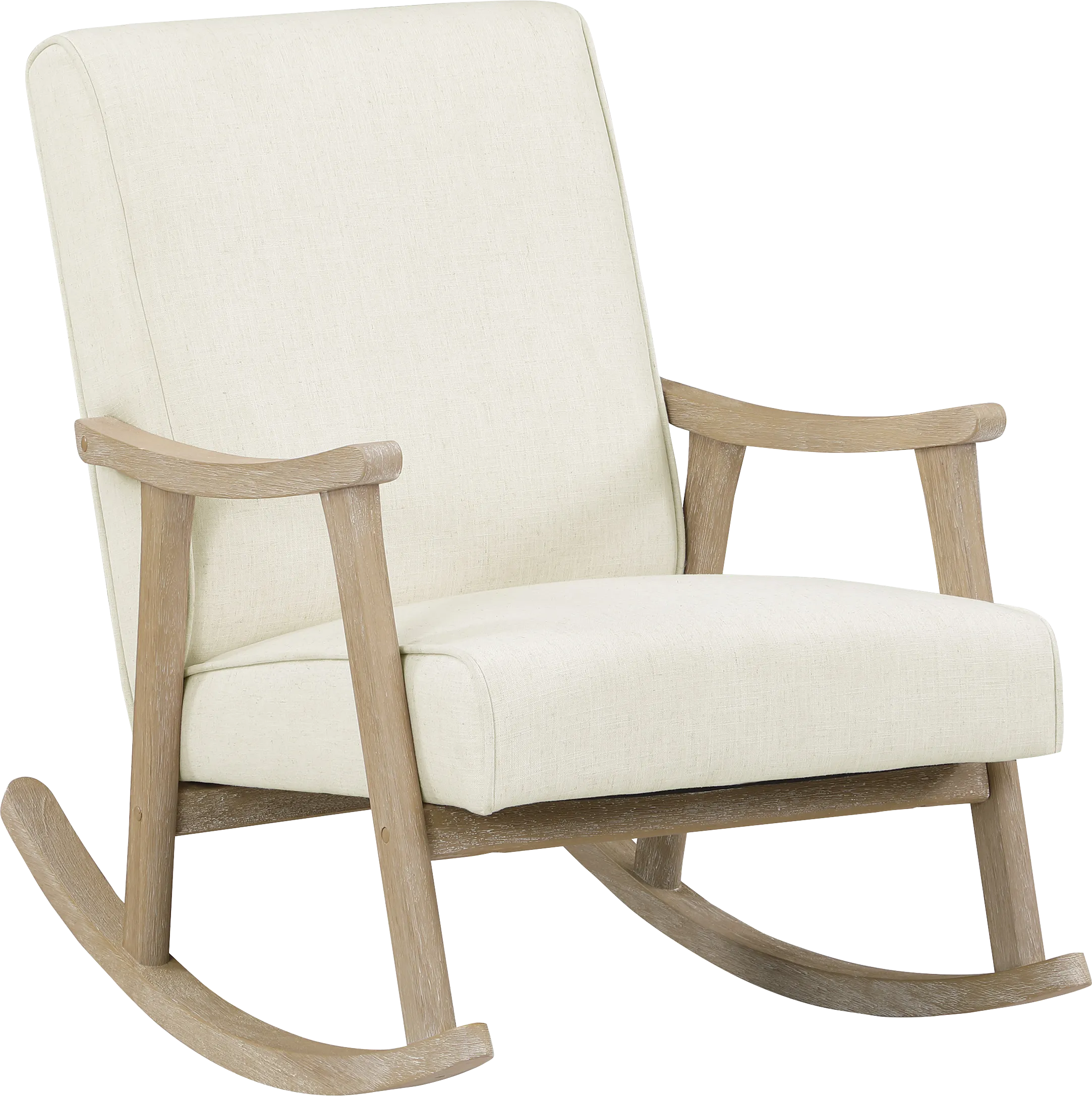Eldonlee I Cream Rocker Chair - Thumbnail - Image 1