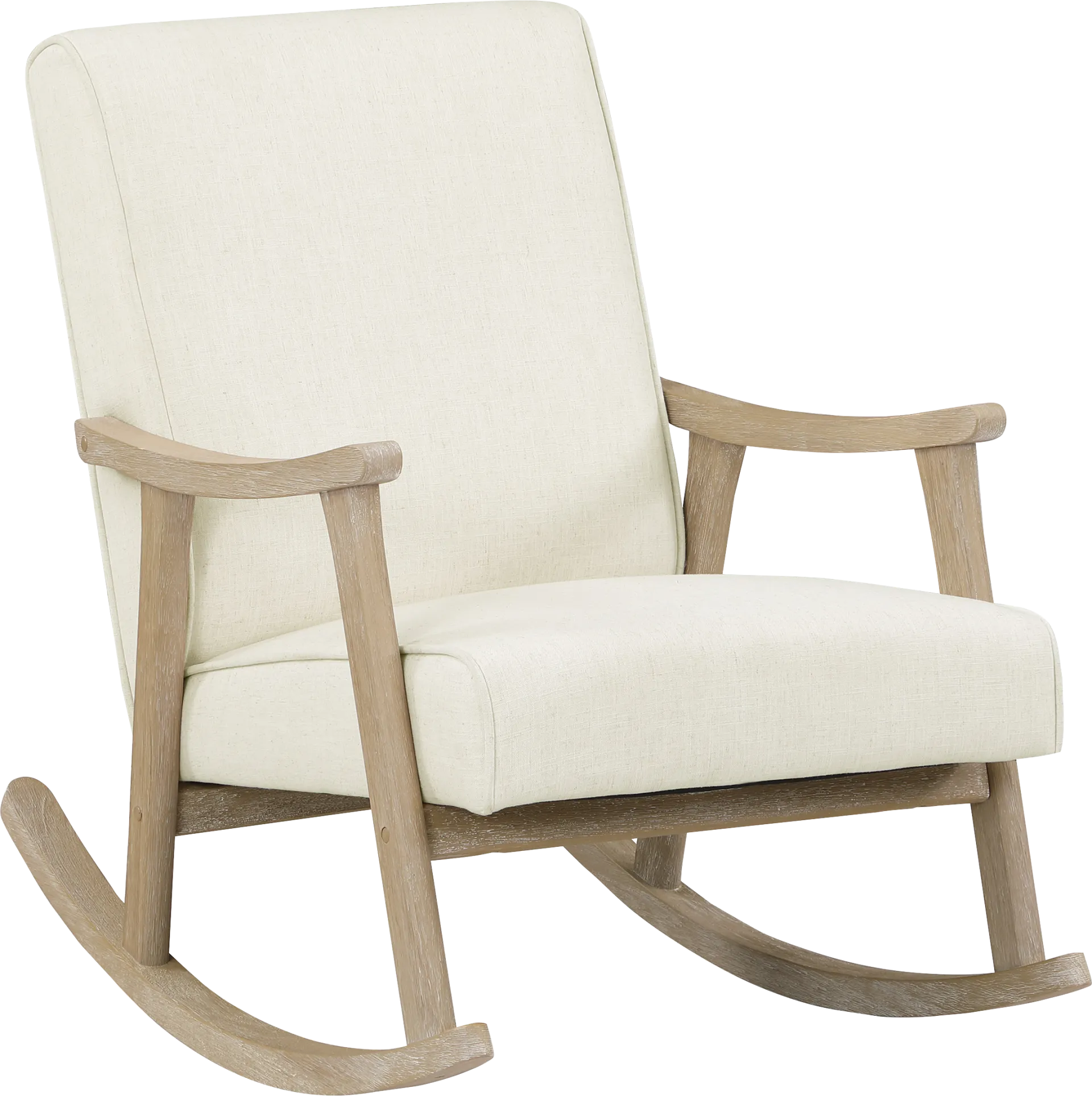 Eldonlee I Cream Rocker Chair - Image 1