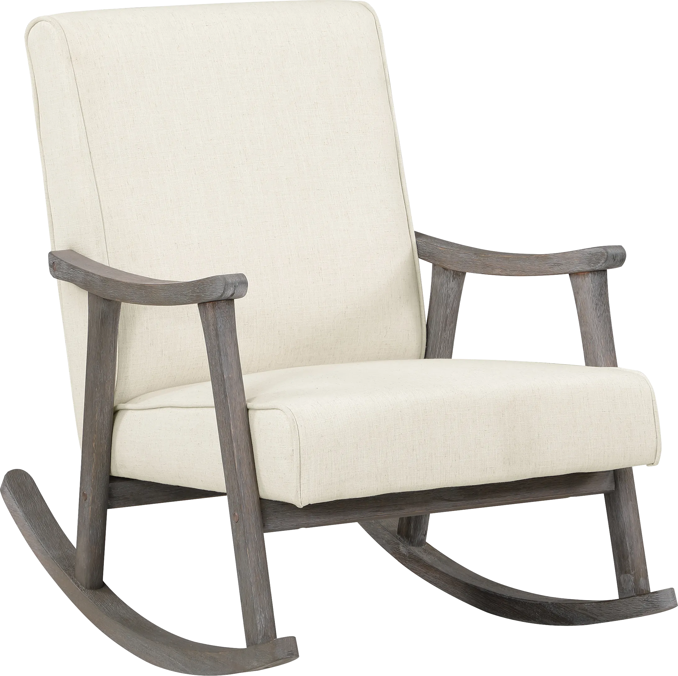 Eldonlee III Cream Rocker Chair - Thumbnail - Image 1