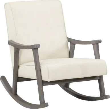 Eldonlee III Cream Rocker Chair