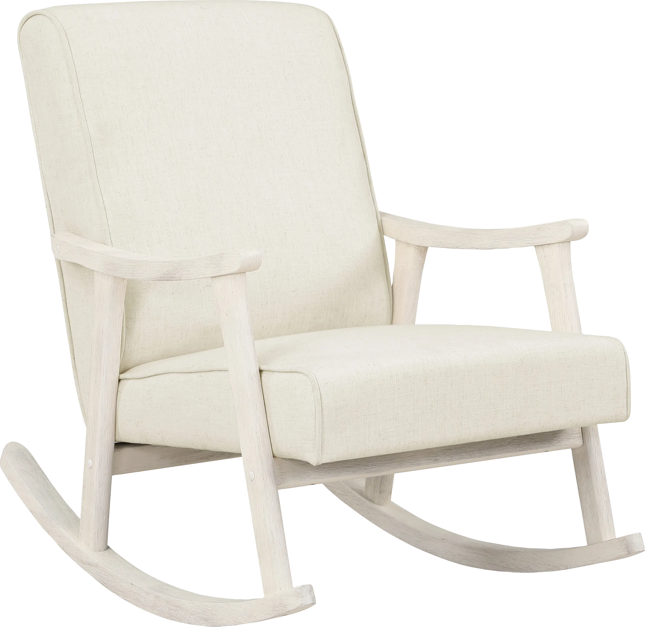 Eldonlee IV Cream Rocker Chair - Thumbnail - Image 1