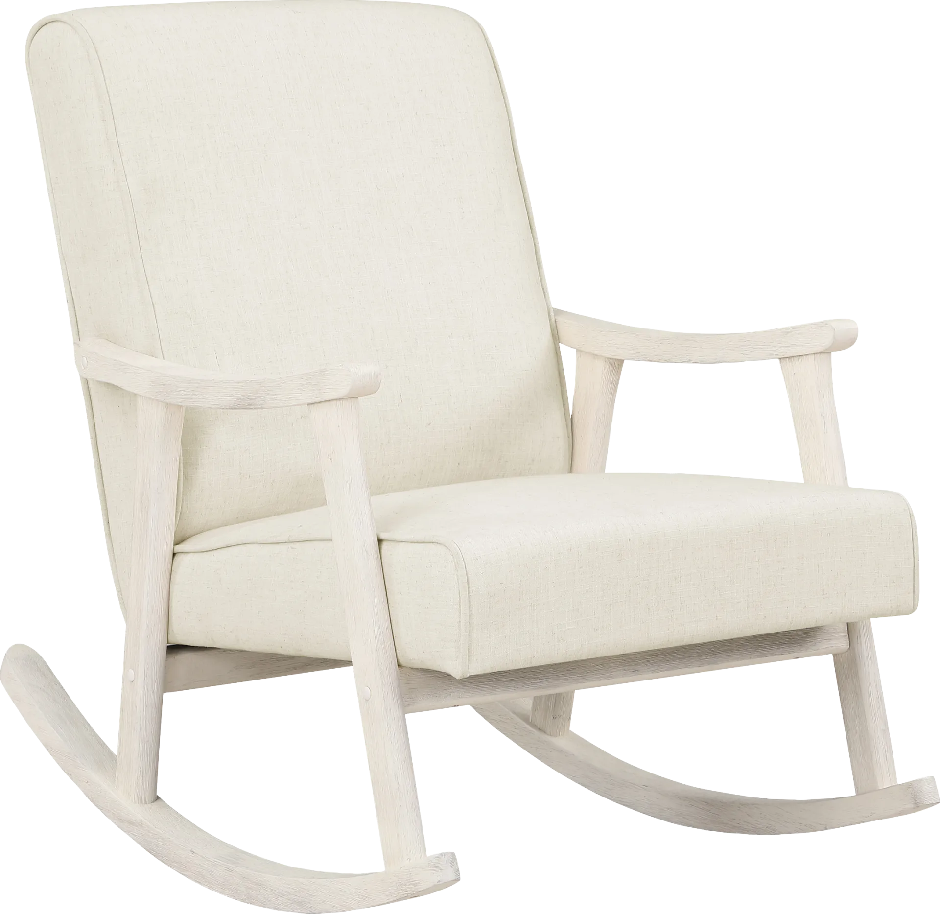 Eldonlee IV Cream Rocker Chair - Image 1