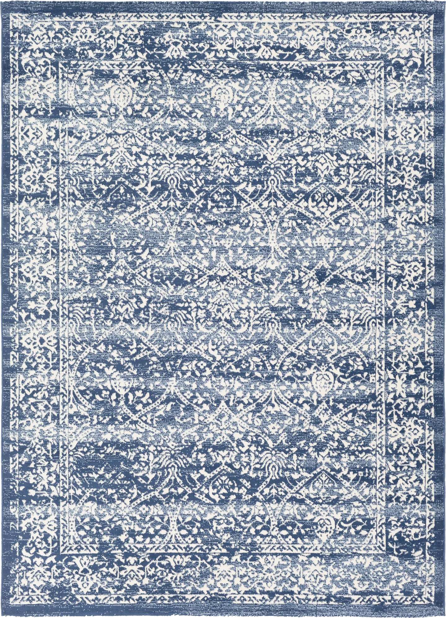 Shinnwood II Blue 5'3 x 7'1 Rug - Thumbnail - Image 1