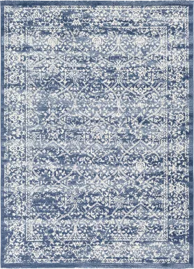 Shinnwood II Blue 5'3 x 7'1 Rug