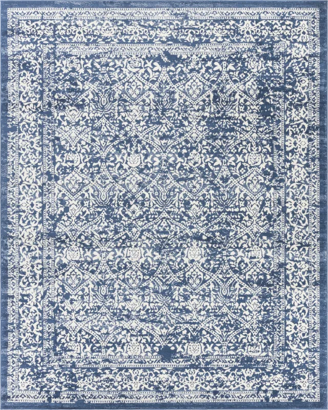 Shinnwood II Blue 7'10 x 10' Rug
