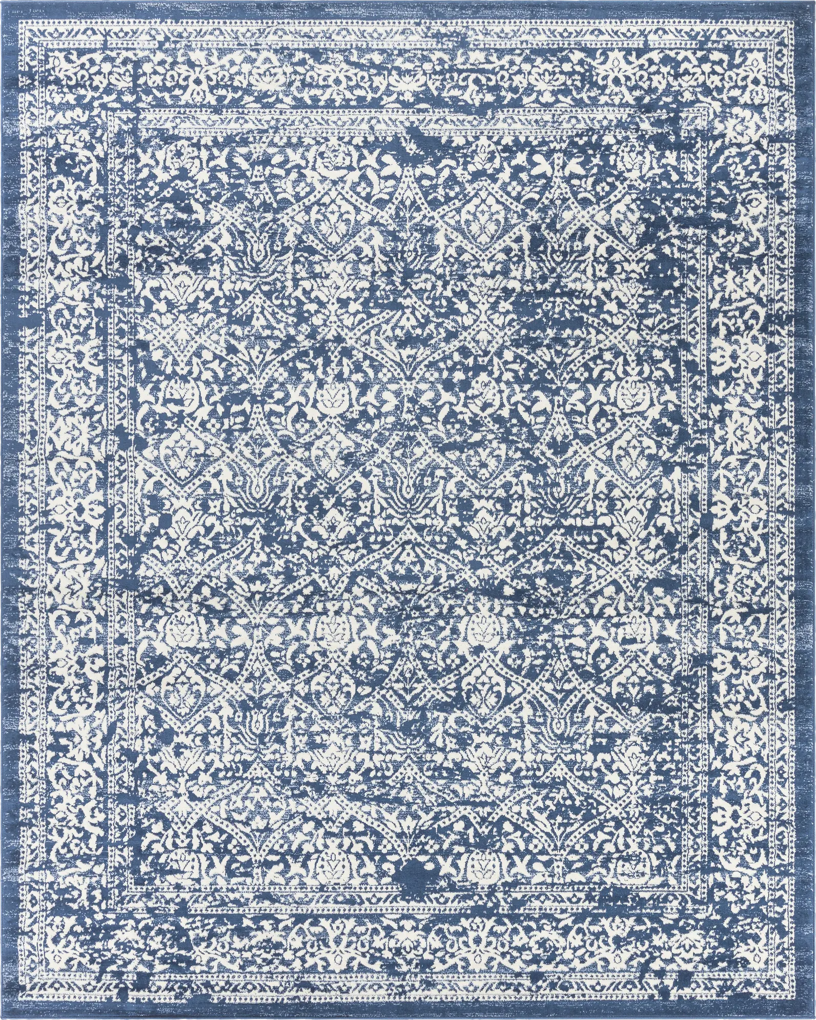 Shinnwood II Blue 7'10 x 10' Rug