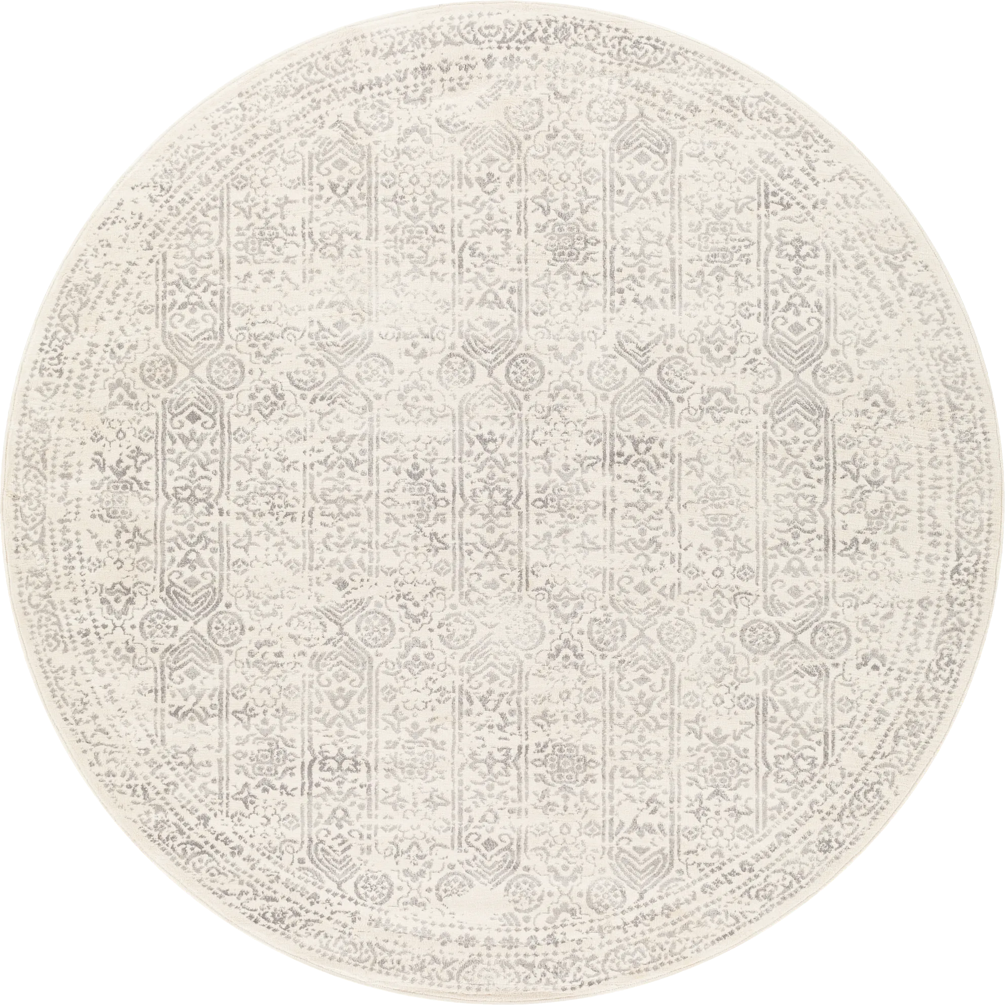 Shinnwood III Cream 6'7 Round Rug