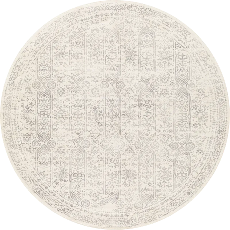 Shinnwood III Cream 6'7 Round Rug