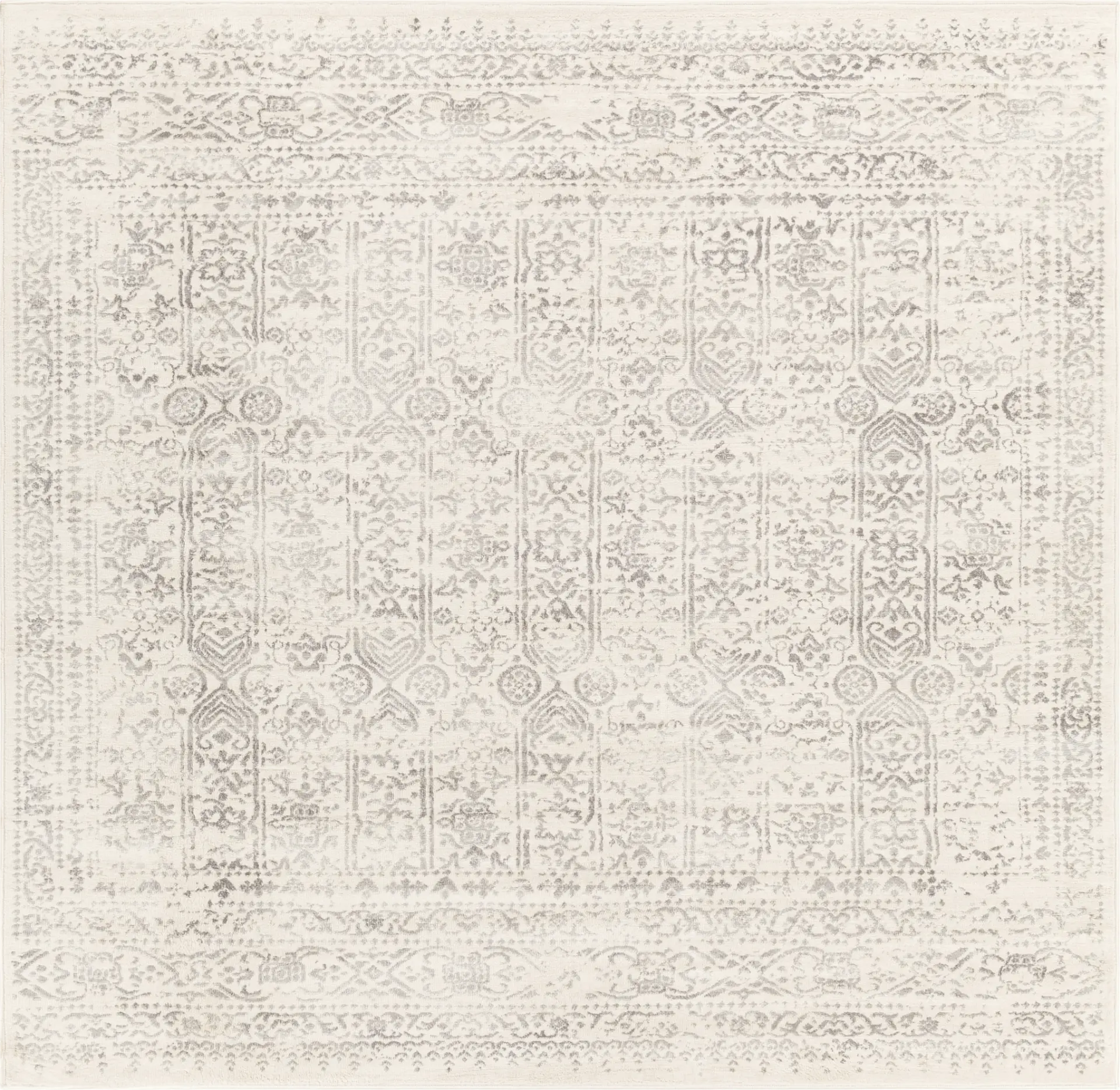 Shinnwood III Cream 6'7 Square Rug