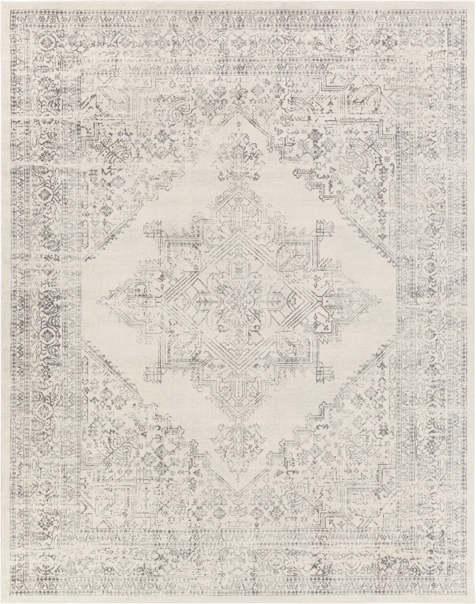 Shinnwood V White 7'10 x 10' Rug