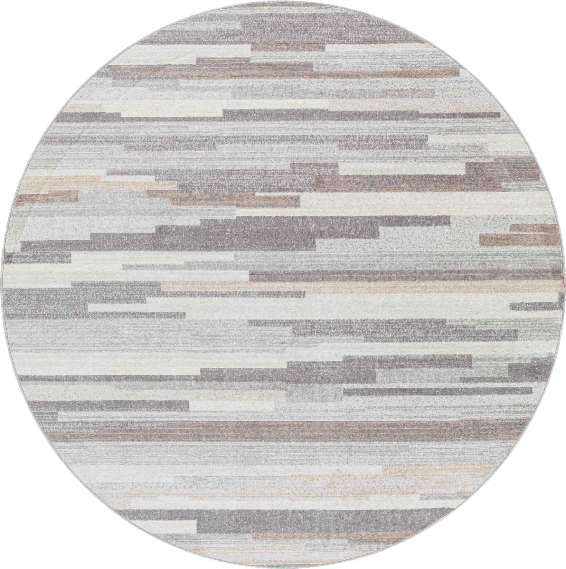 Sherbon I Gray 6'7 Round Rug