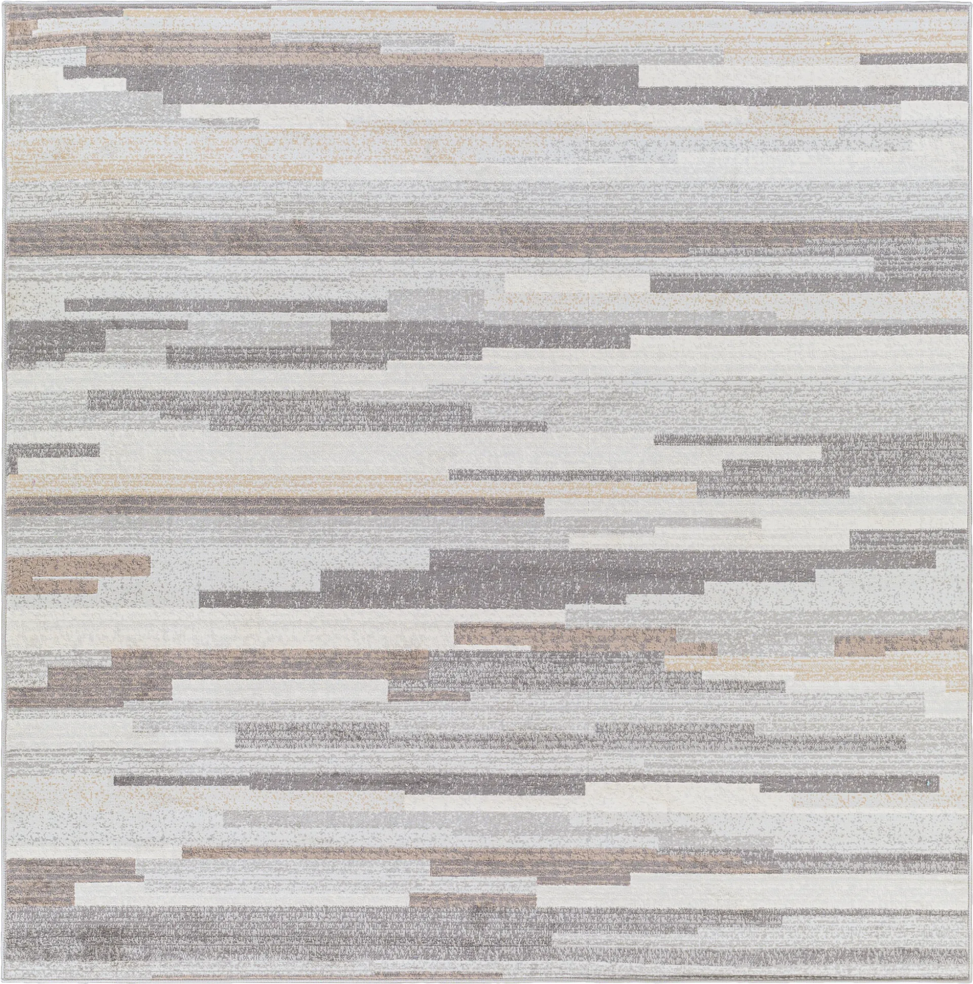 Sherbon I Gray 6'7 Square Rug - Image 1