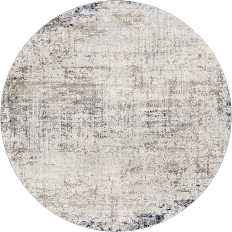 Sherbon IV Gray 6'7 Round Rug