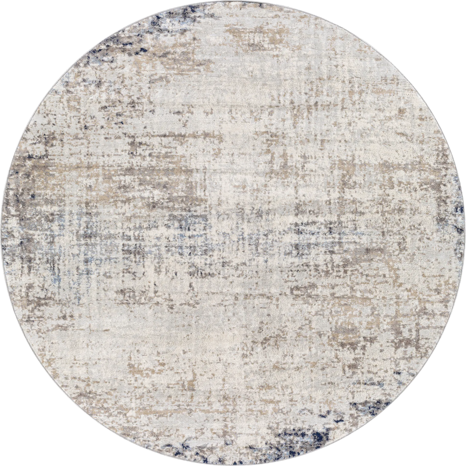 Sherbon IV Gray 6'7 Round Rug - Image 1