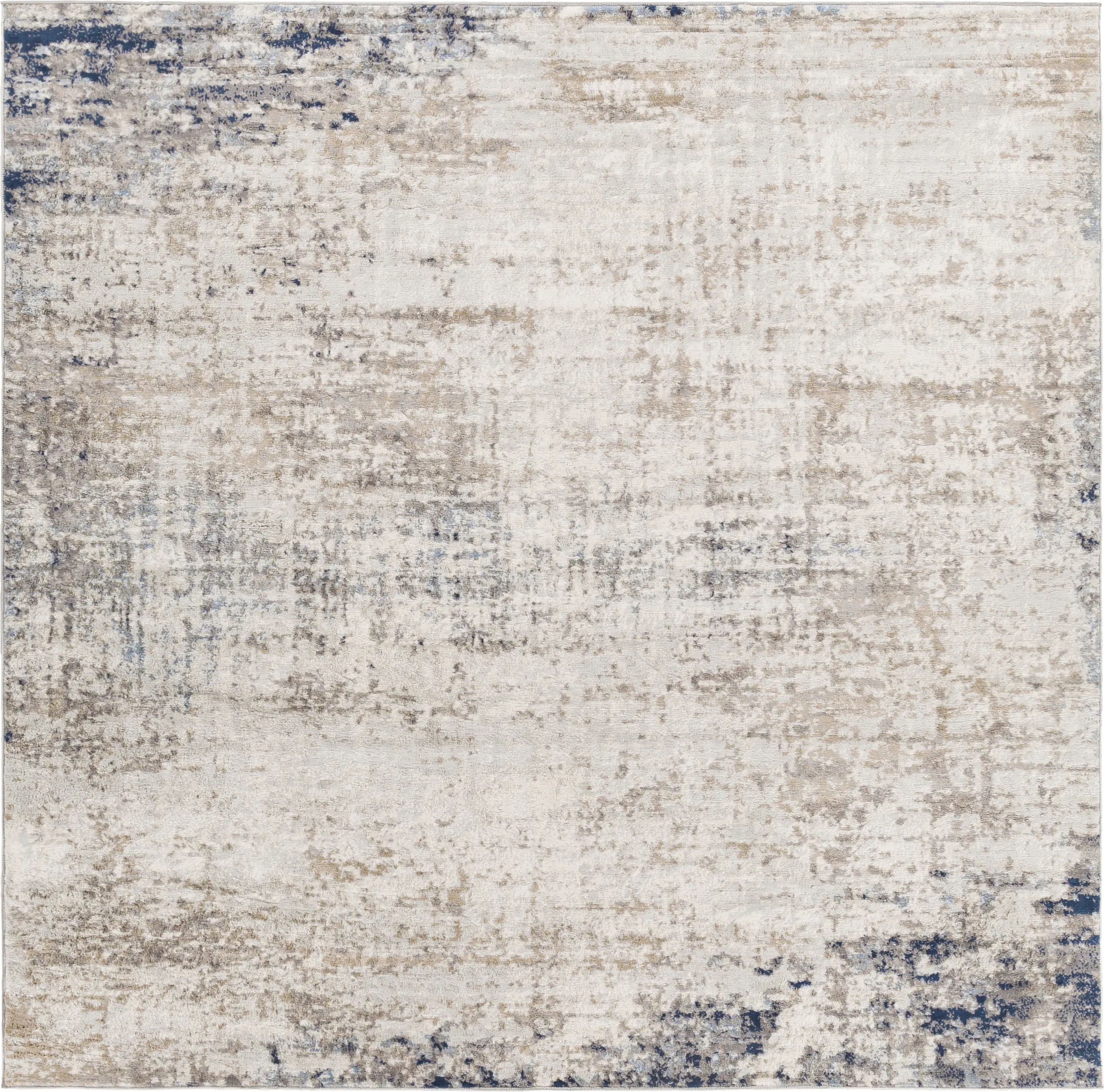 Sherbon IV Gray 6'7 Square Rug - Thumbnail - Image 1