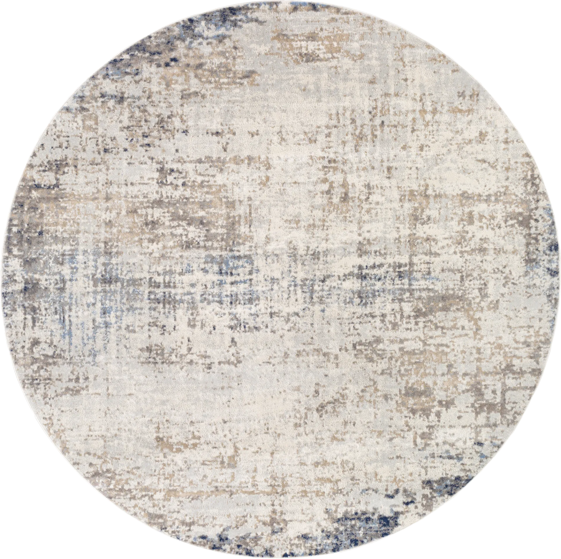 Sherbon IV Gray 7'10 Round Rug - Image 1
