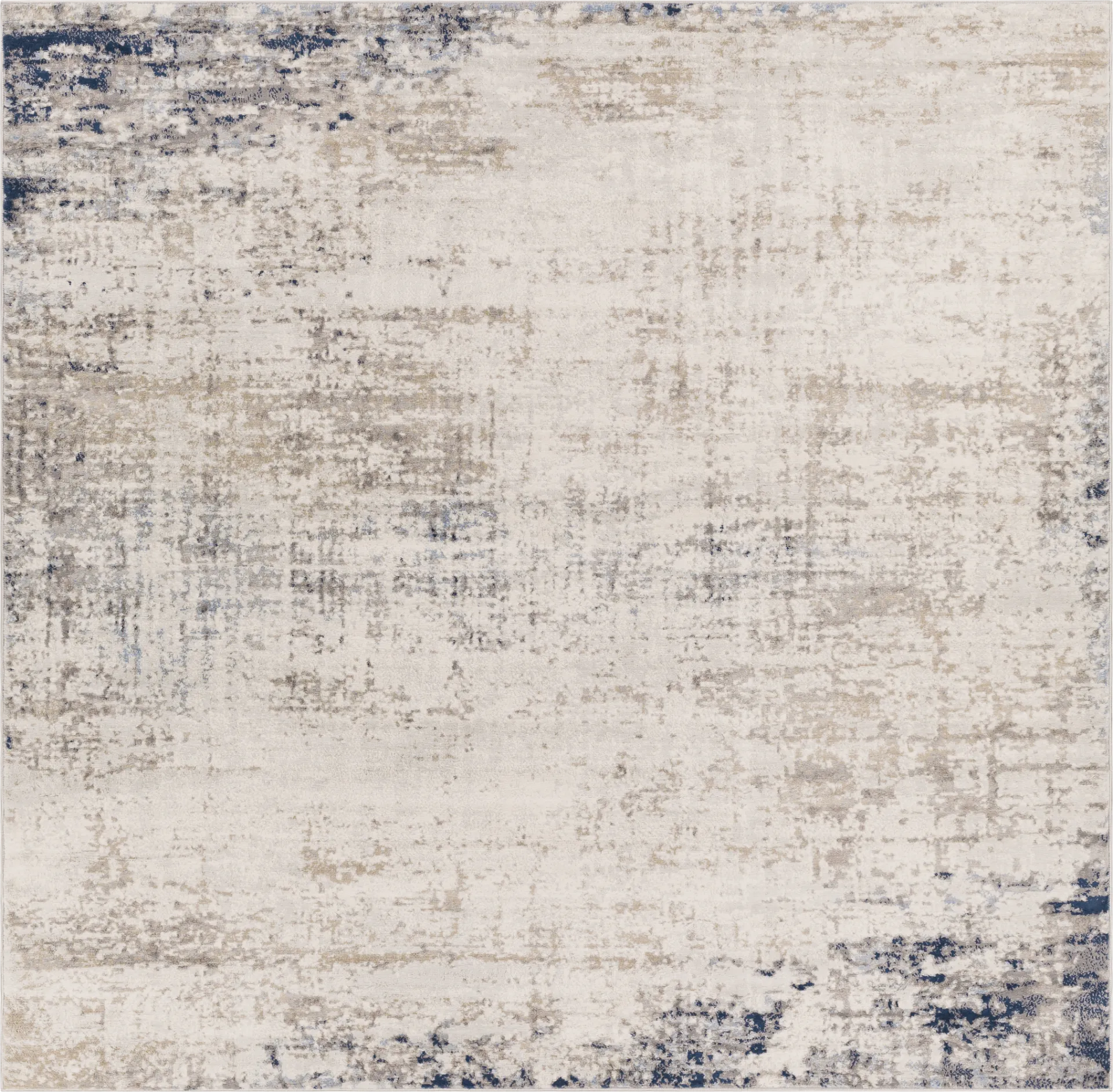 Sherbon IV Gray 7'10 Square Rug - Image 1