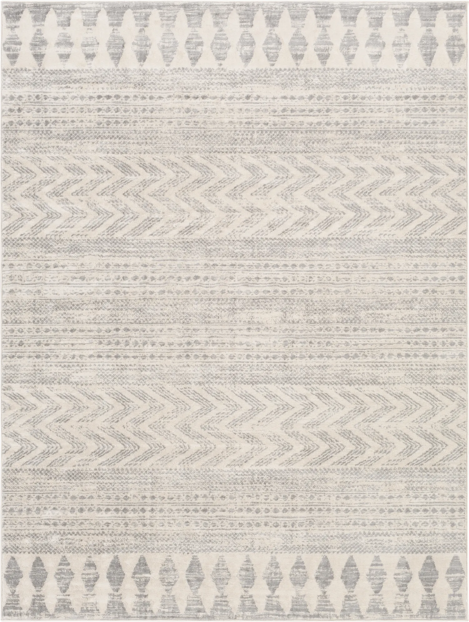 Sherbon V Off-White 5'3 x 7'1 Rug - Image 1