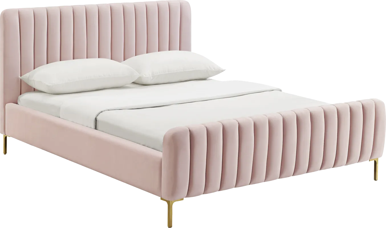 Delia May Pink Blush Full Bed