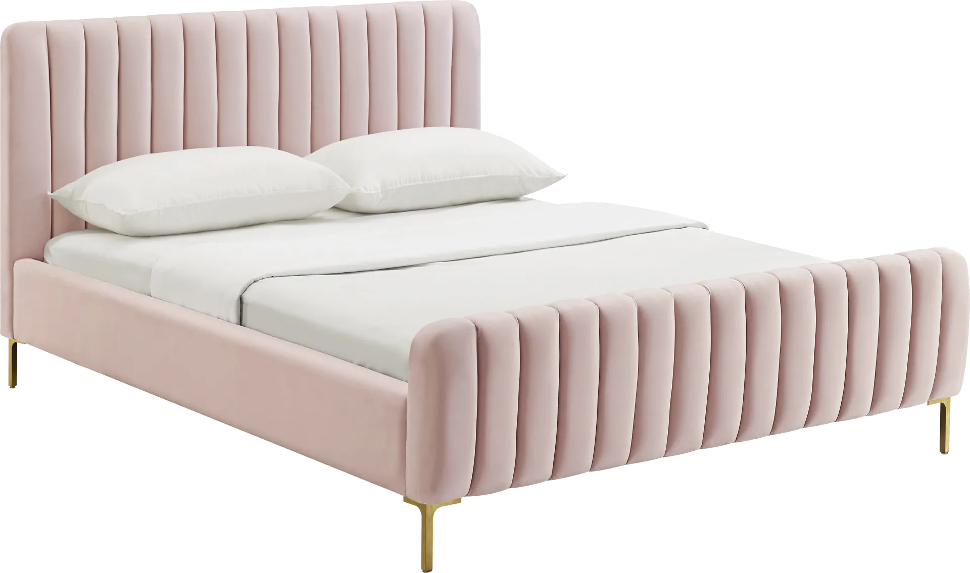 Delia May Pink Blush Full Bed - Image 1