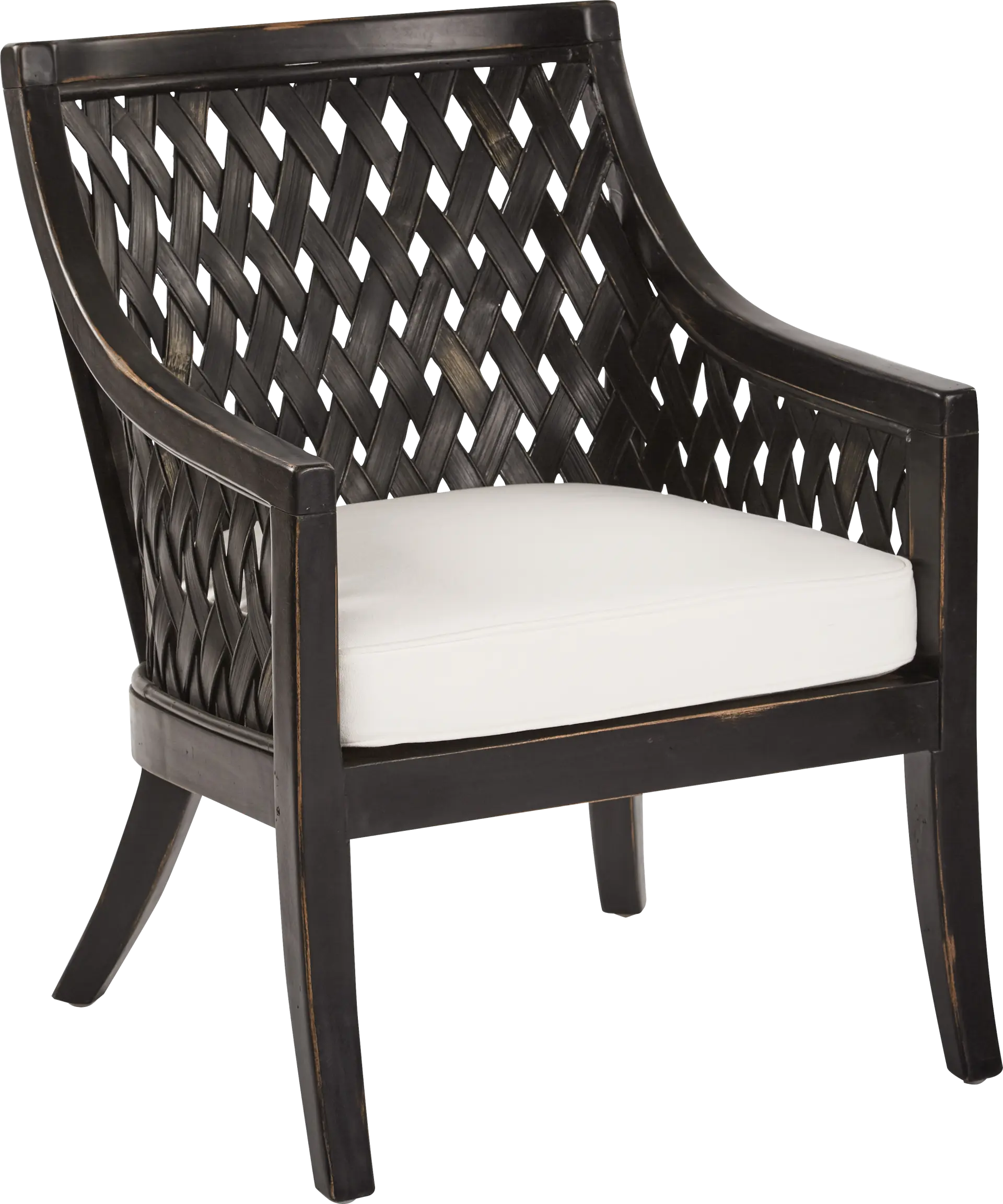 Lanian Black Accent Chair