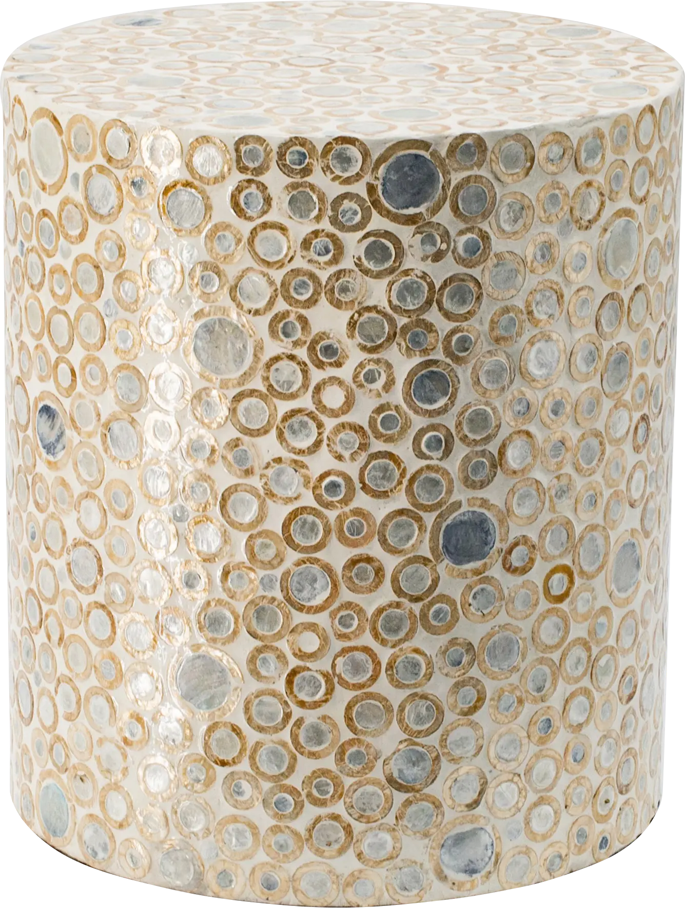 Bobrich Beige Accent Stool