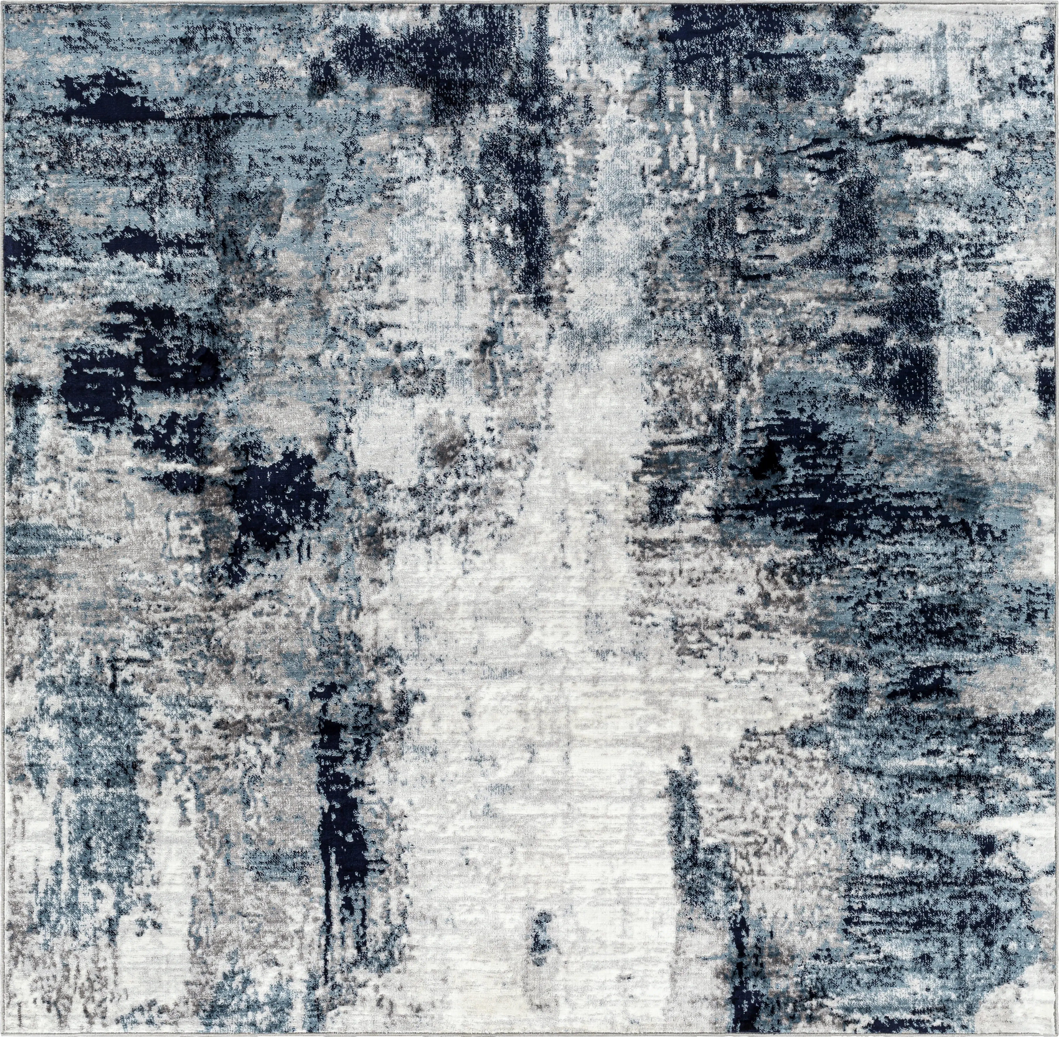 Polvogt I Blue 6'7 Square Rug