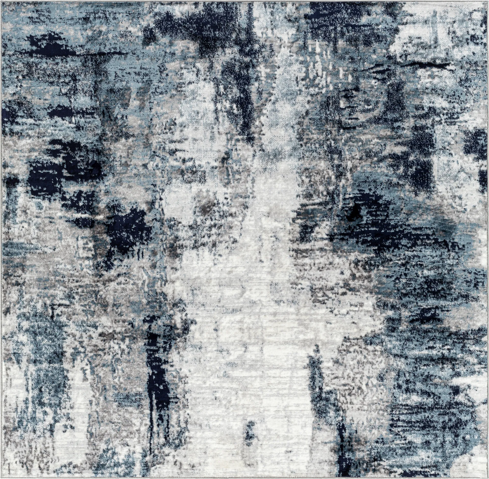 Polvogt I Blue 6'7 Square Rug - Image 1