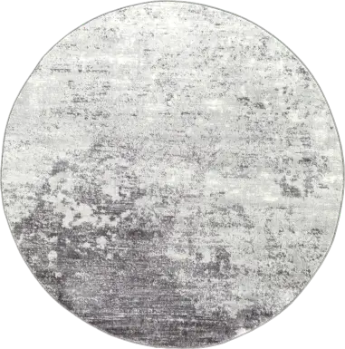 Polvogt II Slate 5'3 Round Rug