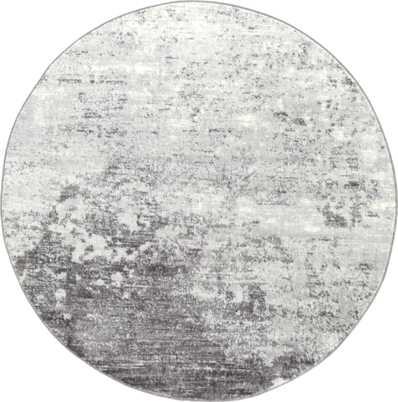Polvogt II Slate 5'3 Round Rug