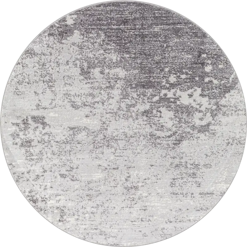 Polvogt II Slate 6'7 Round Rug