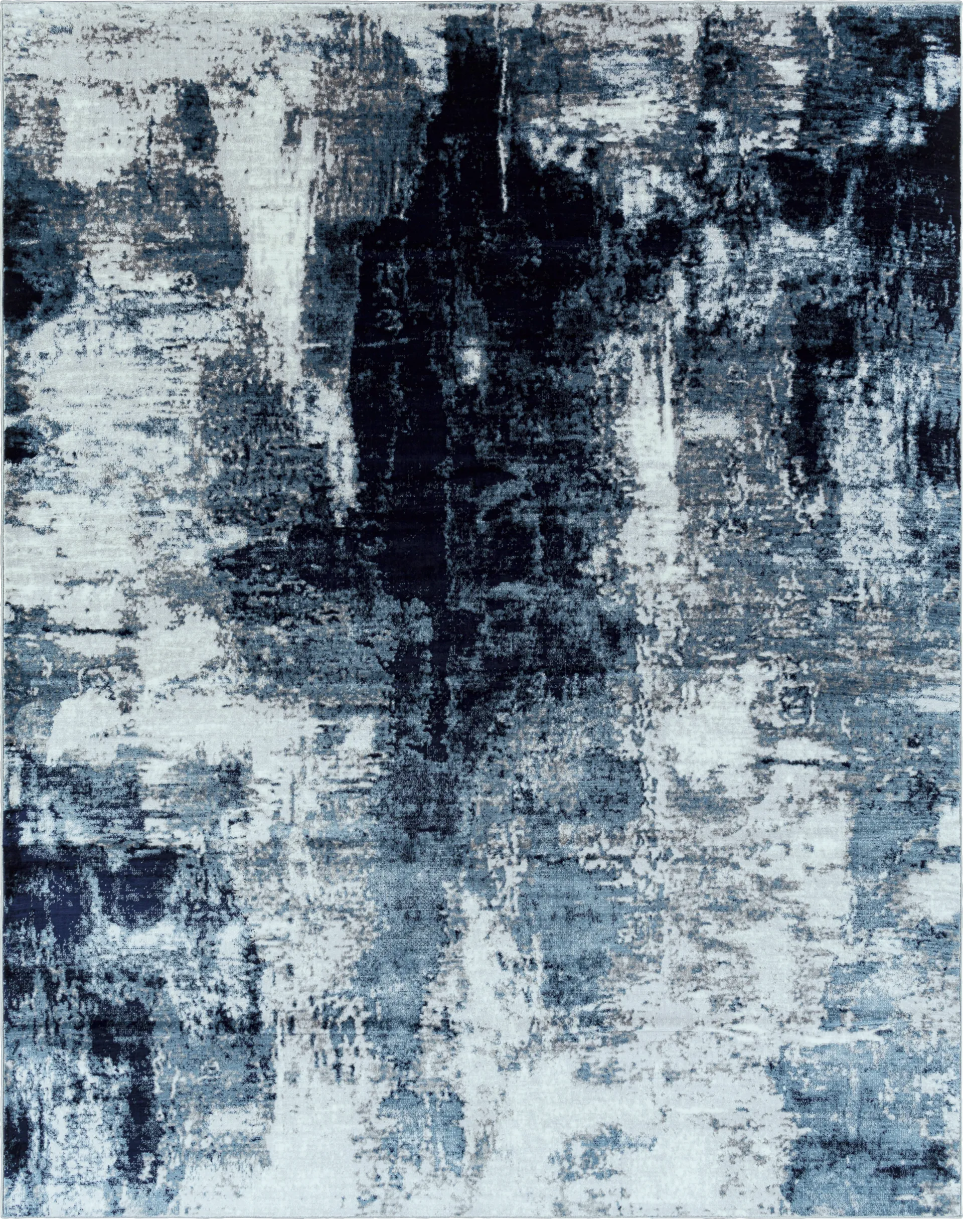 Polvogt III Blue 6'7 x 9' Rug - Image 1