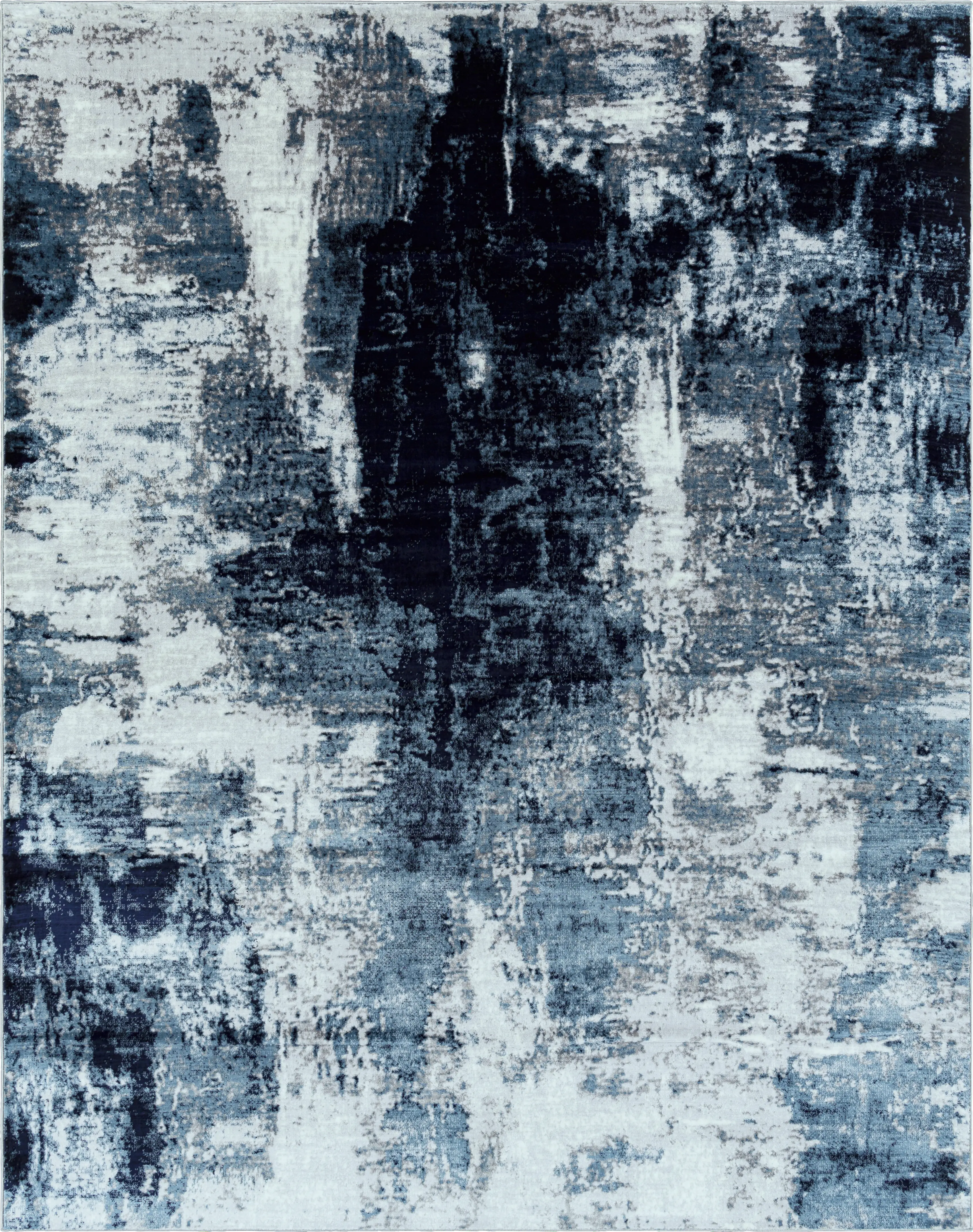 Polvogt III Blue 7'10 x 10'3 Rug - Thumbnail - Image 1