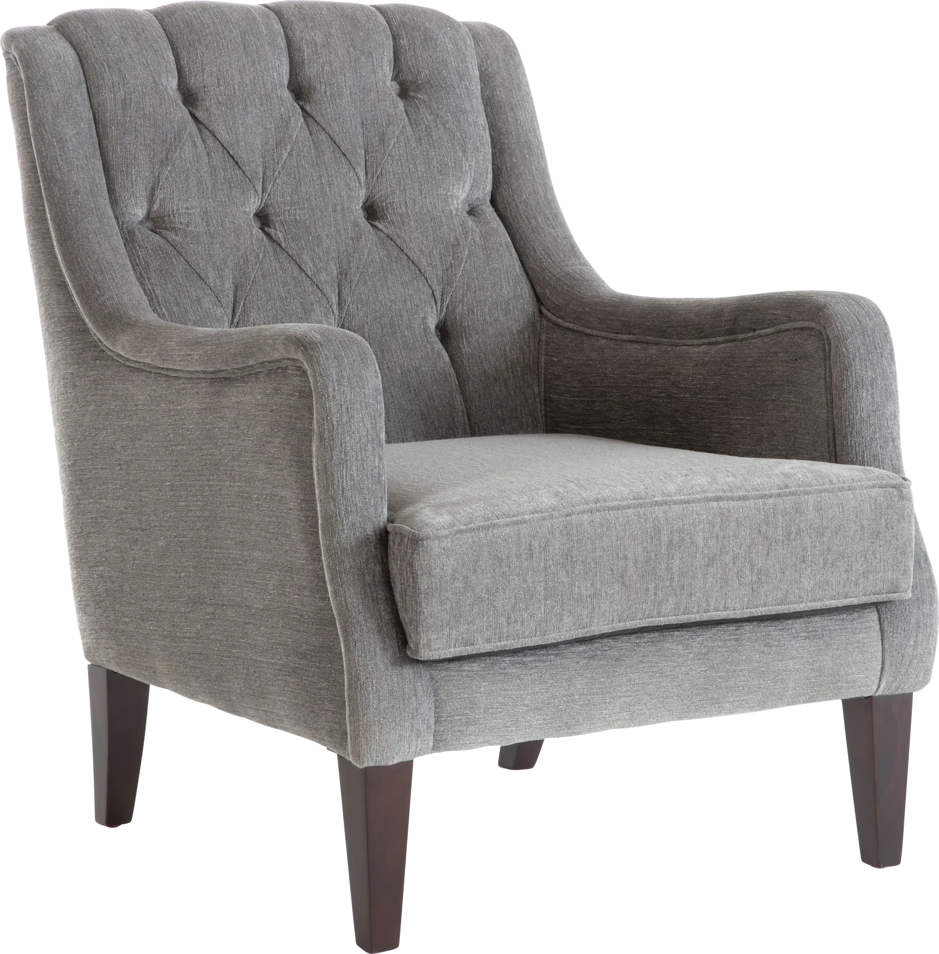 Loston Gray Accent Chair - Image 1