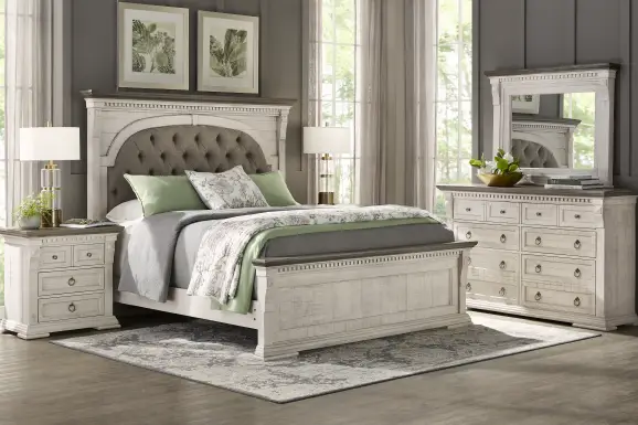 Crestwell Manor White Dresser