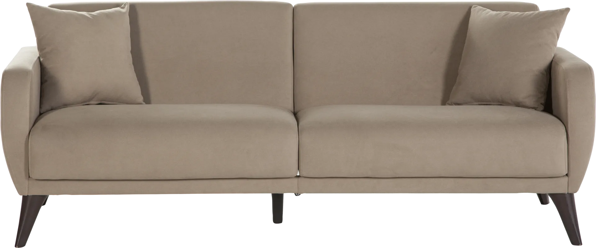 Tusico Taupe Sleeper Sofa - Image 1