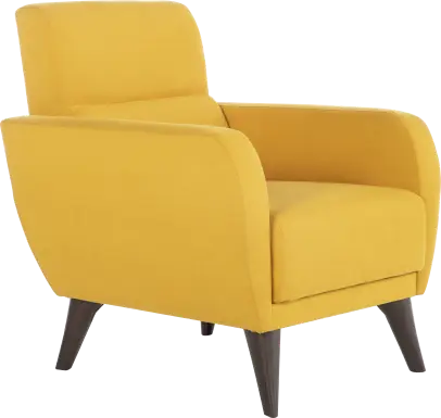 Trysail Yellow Accent Chair