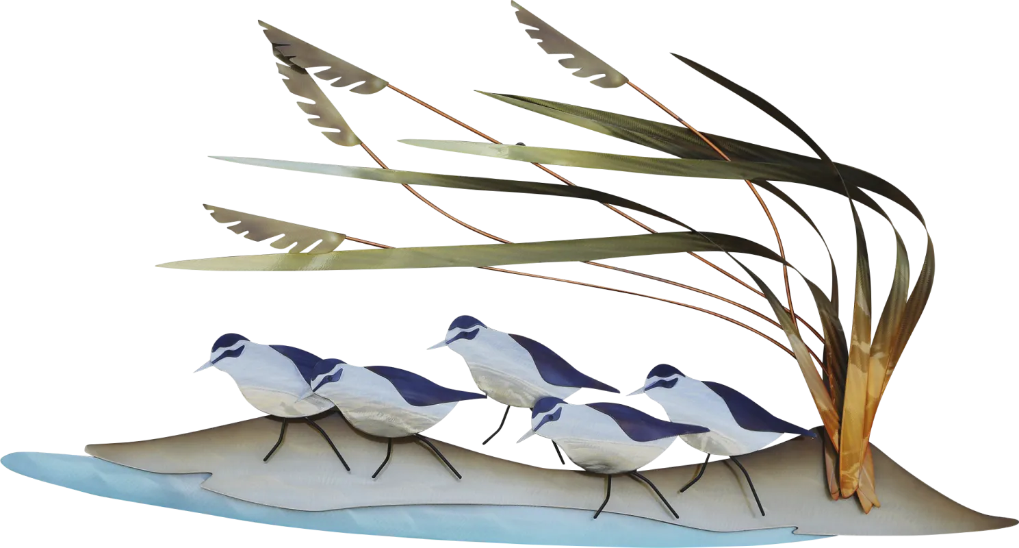 Bird Run Indoor/Outdoor Wall Art