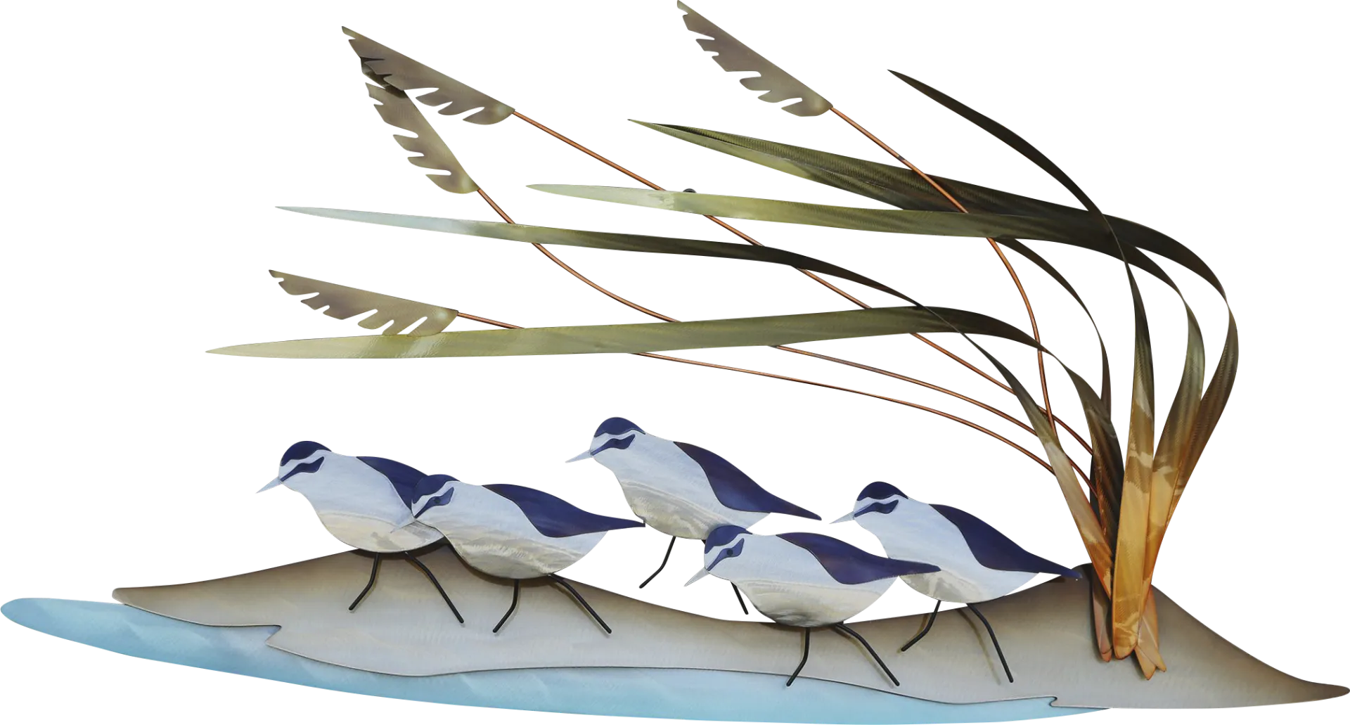 Bird Run Indoor/Outdoor Wall Art - Image 1