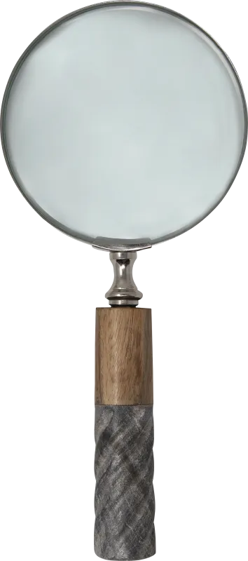 Ruyane Brown Magnifying Glass