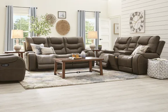 Laredo Springs Brown 5 Pc Reclining Living Room
