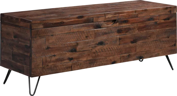 Athalien Brown Storage Bench