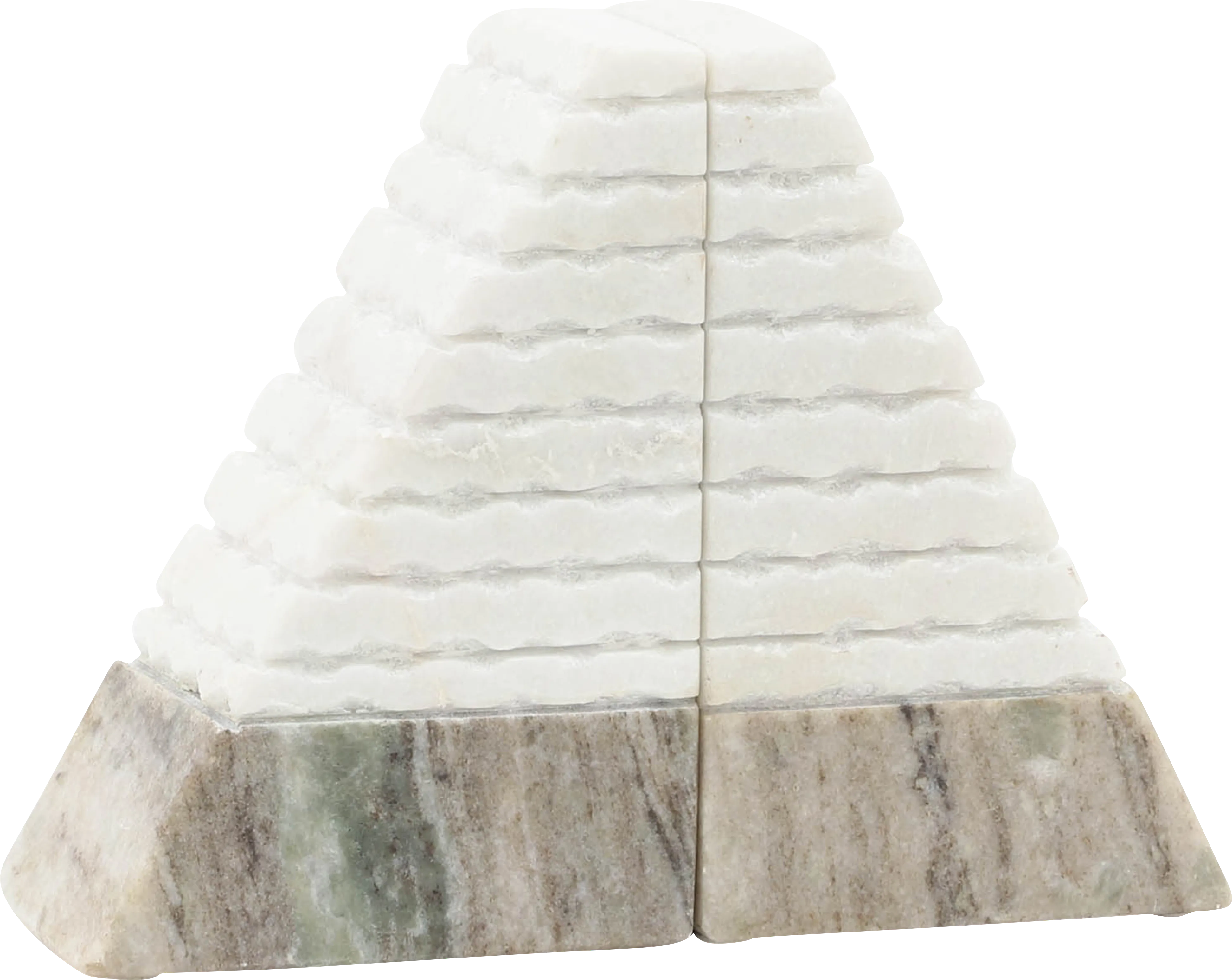 Frostbrook White Bookends - Thumbnail - Image 1